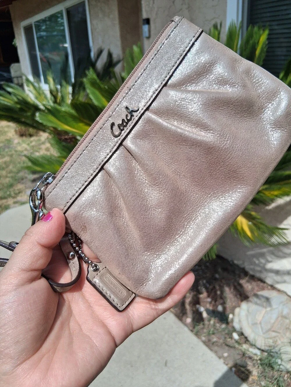 Y2k Coach Shimmery Wrislet